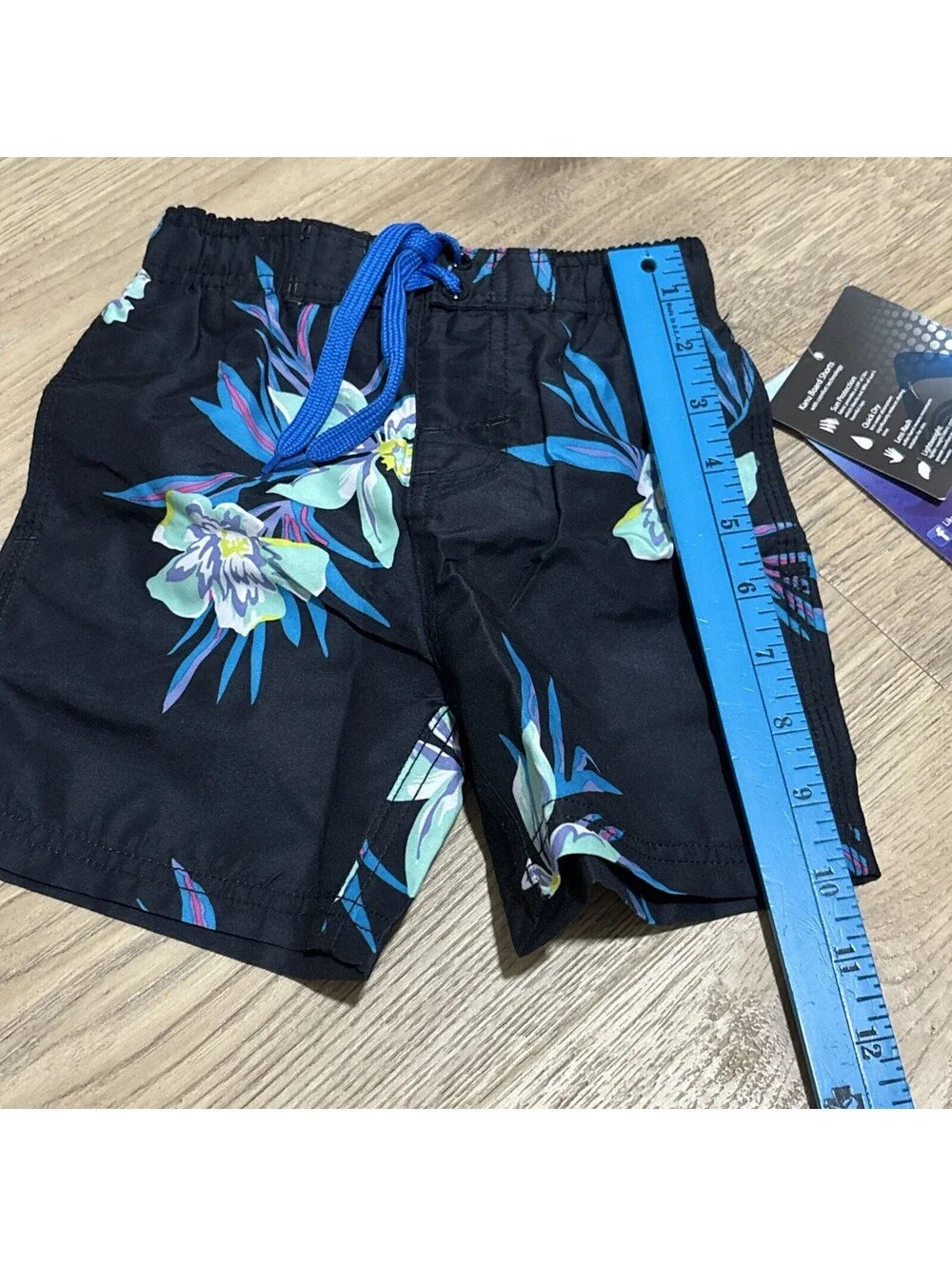 Boys Kanu Tahiti Swim Trunks Spf 50 Quick Dry Size 3T NWT